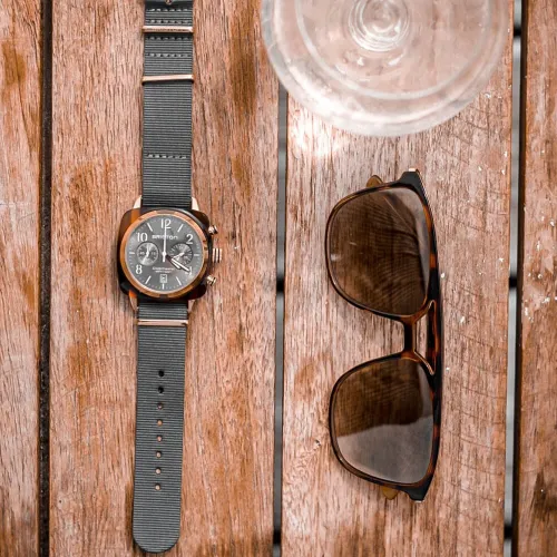 BRISTON CLUBMASTER ACIER