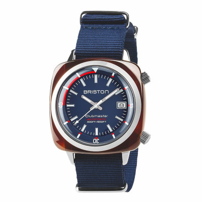 BRISTON CLUBMASTER DIVER ACÉTATE – BLEU MARINE