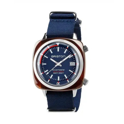BRISTON CLUBMASTER DIVER ACÉTATE – BLEU MARINE