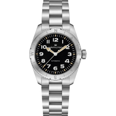 HAMILTON KHAKI FIELD EXPEDITION AUTO 37 MM BRACELET MÉTAL