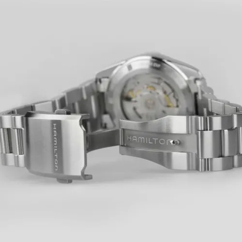 HAMILTON KHAKI FIELD EXPEDITION AUTO 37 MM BRACELET MÉTAL