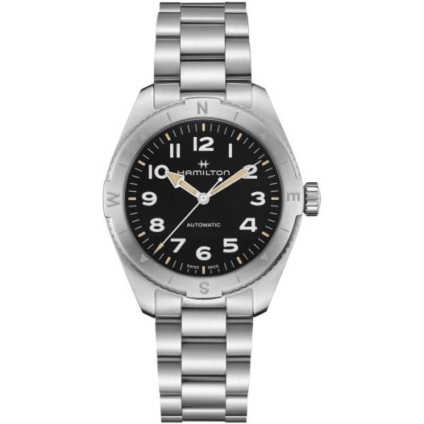 HAMILTON KHAKI FIELD EXPEDITION AUTO 41 MM BRACELET MÉTAL