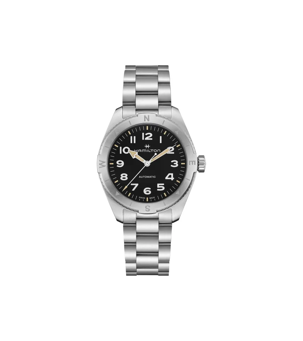 HAMILTON KHAKI FIELD EXPEDITION AUTO 41 MM BRACELET MÉTAL