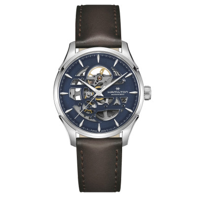 HAMILTON JAZZMASTER SKELETON CADRAN BLEU 40 MM