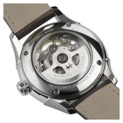 HAMILTON JAZZMASTER SKELETON CADRAN BLEU 40 MM