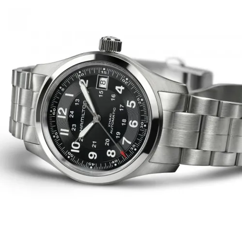 Photo montrant l'intégralité de la Montre Hamilton Khaki Field Auto 42mm