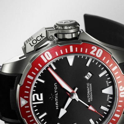 KHAKI NAVY FROGMAN TITANIUM AUTO 46 MM