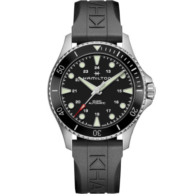 HAMILTON KHAKI NAVY SCUBA AUTO 43 MM CADRAN NOIR