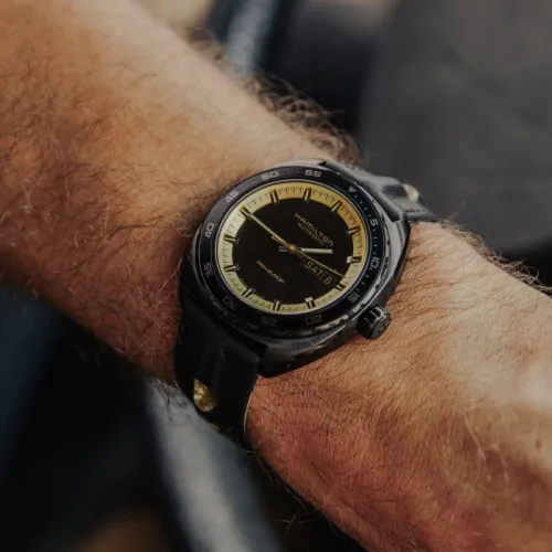 HAMILTON AMERICAN CLASSIC PAN EUROP DAY DATE AUTO