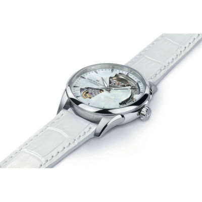 Vue complète de la Montre Hamilton Jazzmaster Open Heart Lady Auto 36 mm