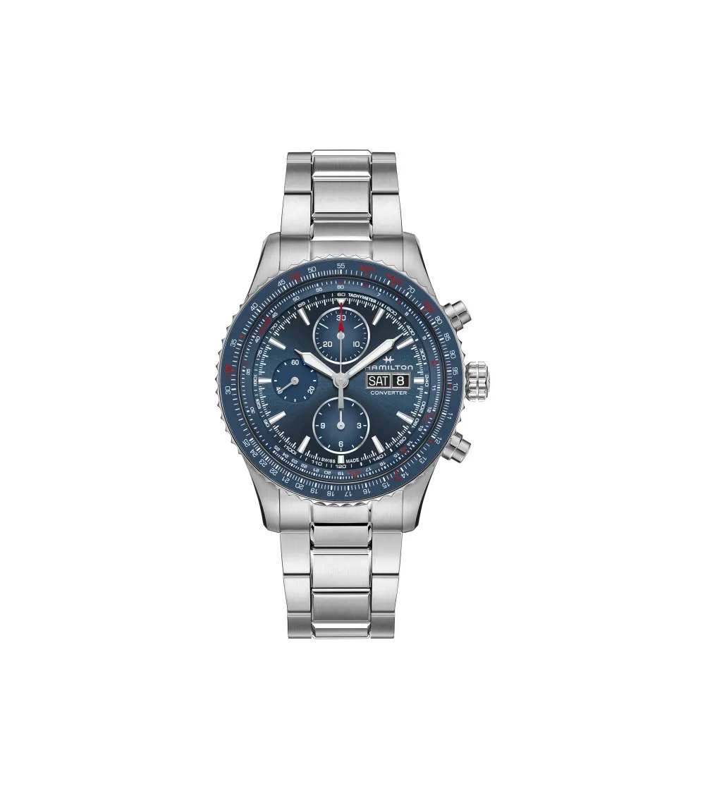 HAMILTON KHAKI AVIATION CONVERTER AUTO CHRONO 44 MM