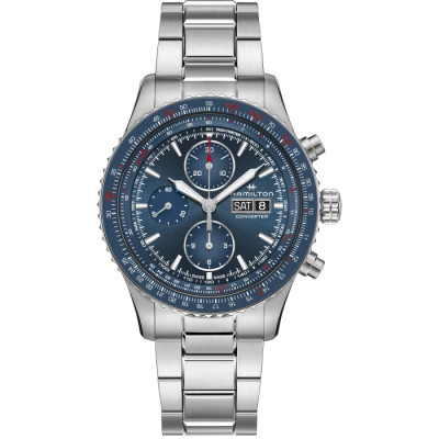 HAMILTON KHAKI AVIATION CONVERTER AUTO CHRONO 44 MM