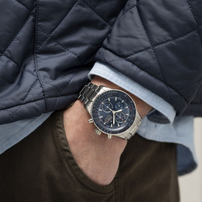 HAMILTON KHAKI AVIATION CONVERTER AUTO CHRONO 44 MM