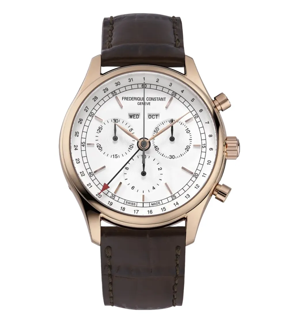 FRÉDÉRIQUE CONSTANT CHRONOGRAPHE TRIPLE CALENDAR QUARTZ HOMME