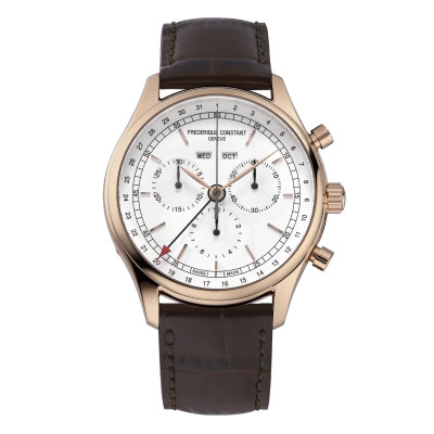 FRÉDÉRIQUE CONSTANT CHRONOGRAPHE TRIPLE CALENDAR QUARTZ HOMME