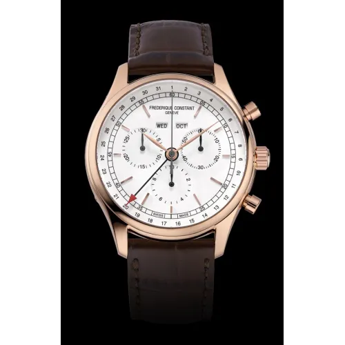FRÉDÉRIQUE CONSTANT CHRONOGRAPHE TRIPLE CALENDAR QUARTZ HOMME