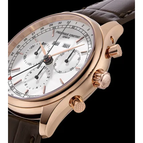 FRÉDÉRIQUE CONSTANT CHRONOGRAPHE TRIPLE CALENDAR QUARTZ HOMME