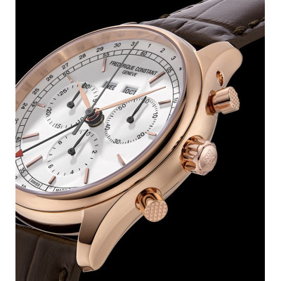 FRÉDÉRIQUE CONSTANT CHRONOGRAPHE TRIPLE CALENDAR QUARTZ HOMME