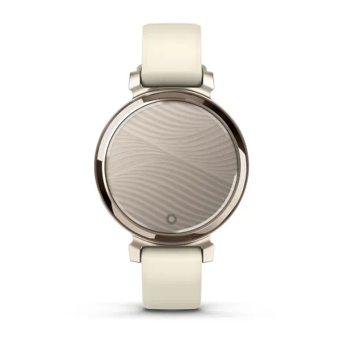 GARMIN Lily® 2 Cream Gold avec bracelet en silicone blanc coco
