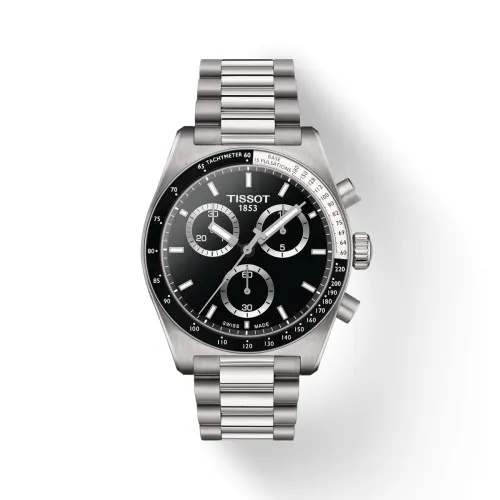 TISSOT PR 516 CHRONOGRAPHE QUARTZ 40 MM CADRAN NOIR