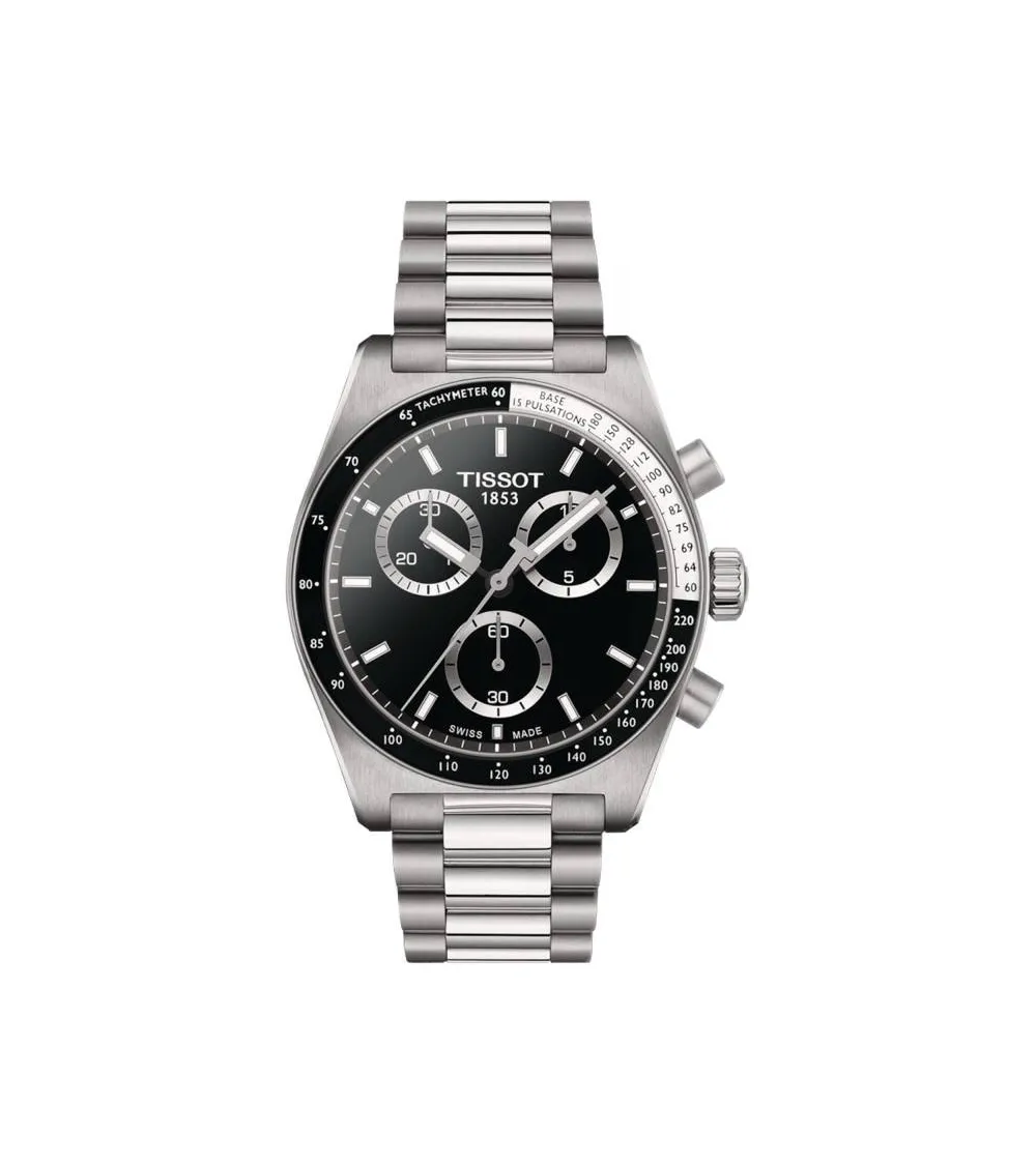 TISSOT PR 516 CHRONOGRAPHE QUARTZ 40 MM CADRAN NOIR