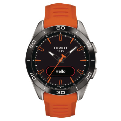 TISSOT T-TOUCH CONNECT SPORT 43,75 MM ORANGE