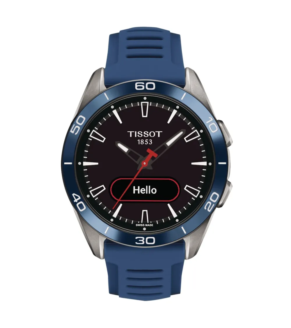 TISSOT T-TOUCH CONNECT SPORT 43,75 MM BLEU