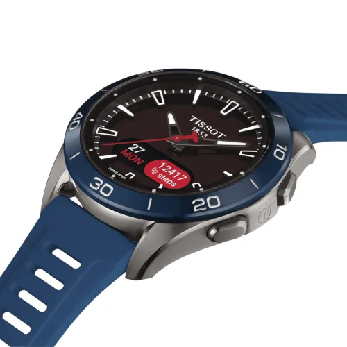 TISSOT T-TOUCH CONNECT SPORT 43,75 MM BLEU