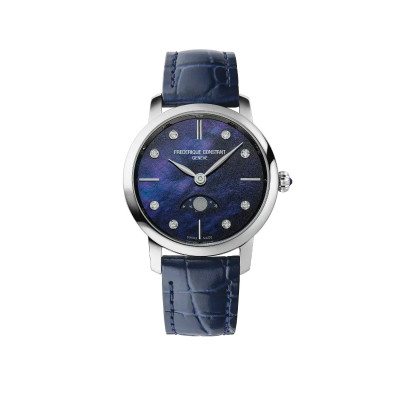 FREDERIQUE CONSTANT SLIMLINE LADIES QUARTZ MOONPHASE