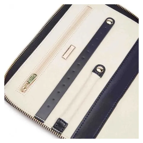 WOLF MARIA POCHETTE À BIJOUX BLEU MARINE