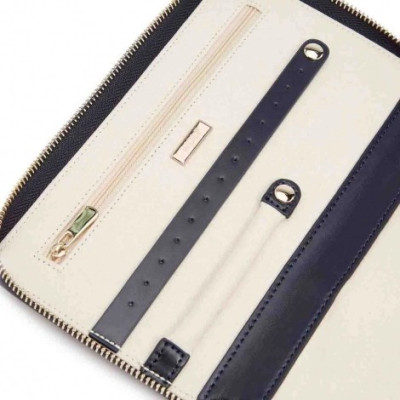 WOLF MARIA POCHETTE À BIJOUX BLEU MARINE