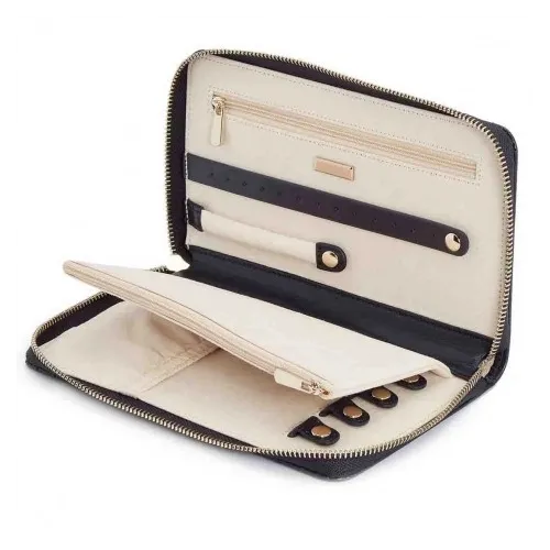 WOLF MARIA POCHETTE À BIJOUX BLEU MARINE