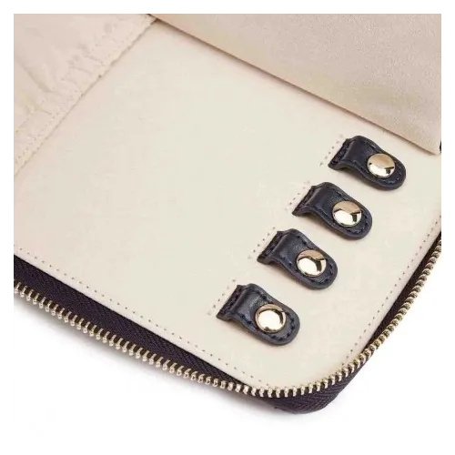 WOLF MARIA POCHETTE À BIJOUX BLEU MARINE