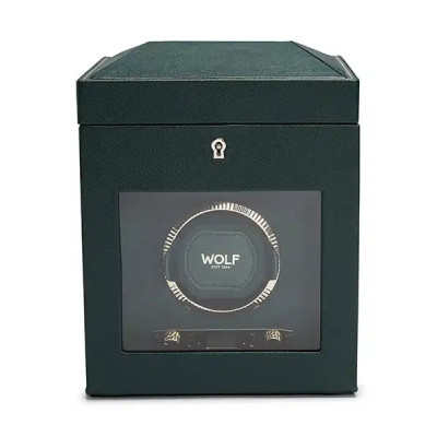 WOLF REMONTOIR À MONTRE AUTOMATIQUE VERT ANGLAIS