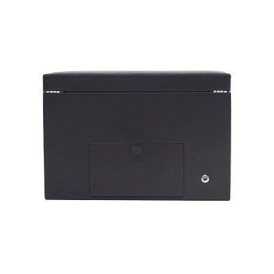WOLF REMONTOIRS POUR 2 MONTRES AUTOMATIQUES CUIR VÉGANE NOIR