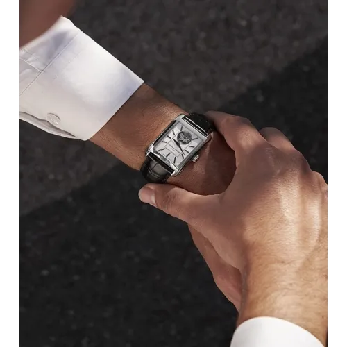 FRÉDÉRIQUE CONSTANT CLASSIC RECTANGULAIRE AUTOMATIQUE COEUR OUVERT FC-311S4C6