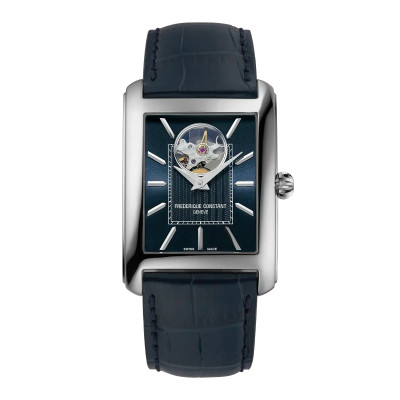 FRÉDÉRIQUE CONSTANT CLASSIC RECTANGULAIRE AUTOMATIQUE COEUR OUVERT  FC-311N4C6