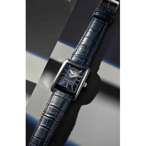 FRÉDÉRIQUE CONSTANT CLASSIC RECTANGULAIRE AUTOMATIQUE COEUR OUVERT  FC-311N4C6