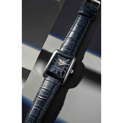 FRÉDÉRIQUE CONSTANT CLASSIC RECTANGULAIRE AUTOMATIQUE COEUR OUVERT  FC-311N4C6