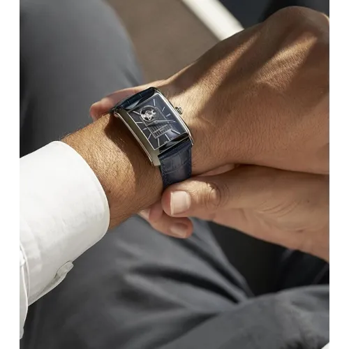 FRÉDÉRIQUE CONSTANT CLASSIC RECTANGULAIRE AUTOMATIQUE COEUR OUVERT  FC-311N4C6