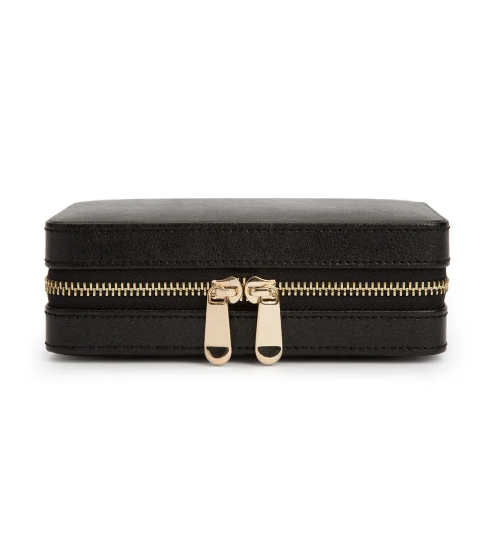 WOLF 1834 COFFRET À BIJOUX DE VOYAGE ZIPÉ ANTHRACITE