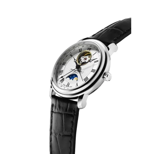 Vue complète de la Montre Frédérique Constant Classic Moonphase Date Manufacture 40 MM.