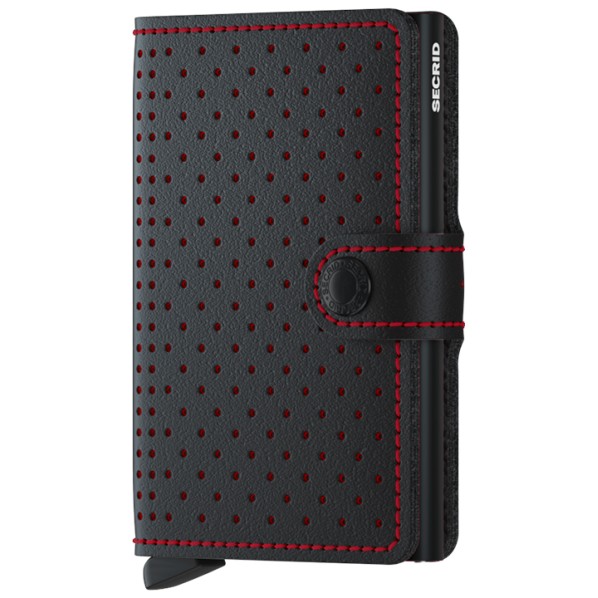 SECRID Miniwallet Perforated noir