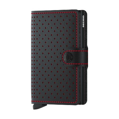SECRID Miniwallet Perforated noir