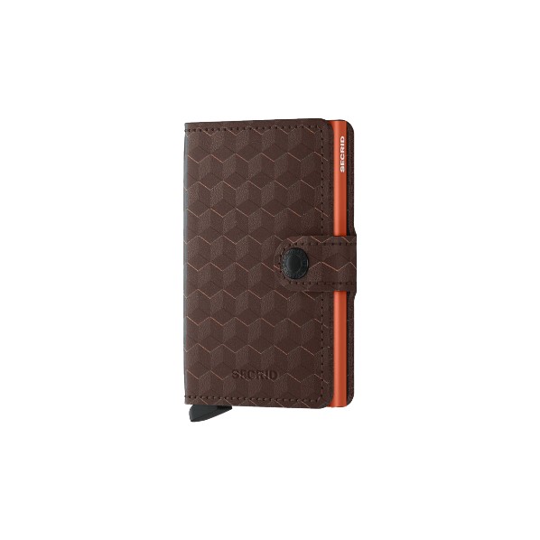 SECRID MINIWALLET OPTICAL MARRON ORANGE