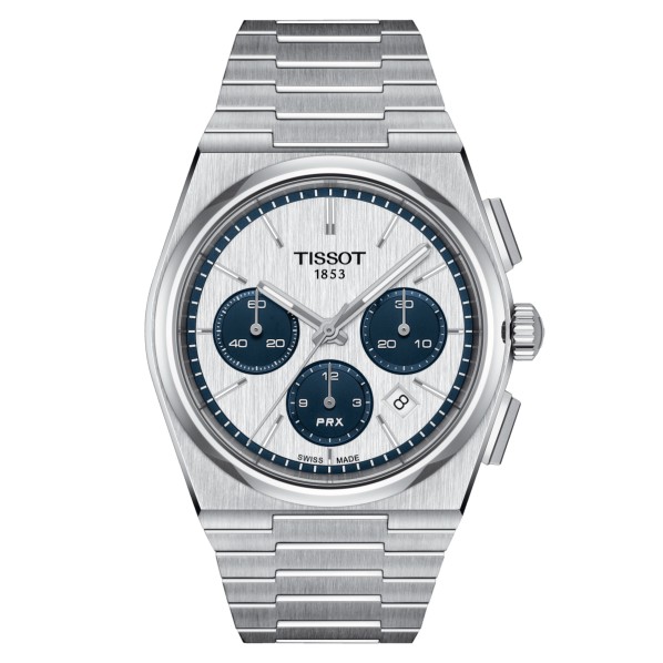 TISSOT PRX AUTOMATIQUE CHRONOGRAPHE CADRAN GRIS 42 MM