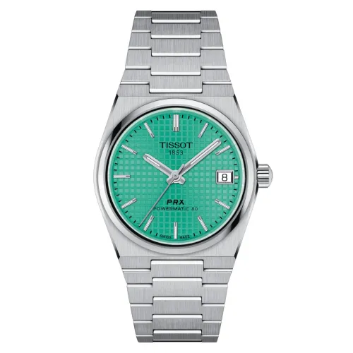 TISSOT PRX POWERMATIC 80 35MM CADRAN VERT T137.207.11.091.01