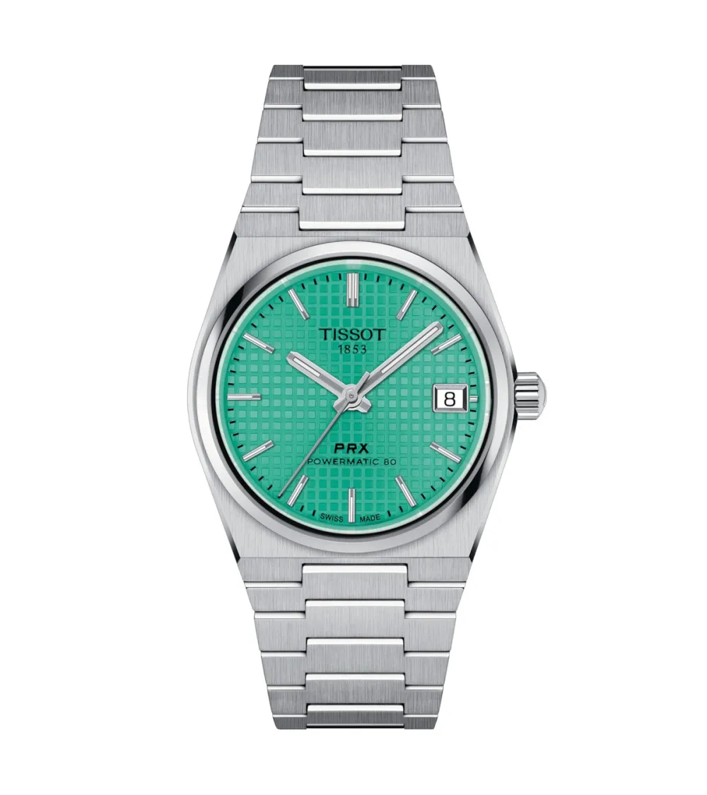 TISSOT PRX POWERMATIC 80 35MM CADRAN VERT T137.207.11.091.01