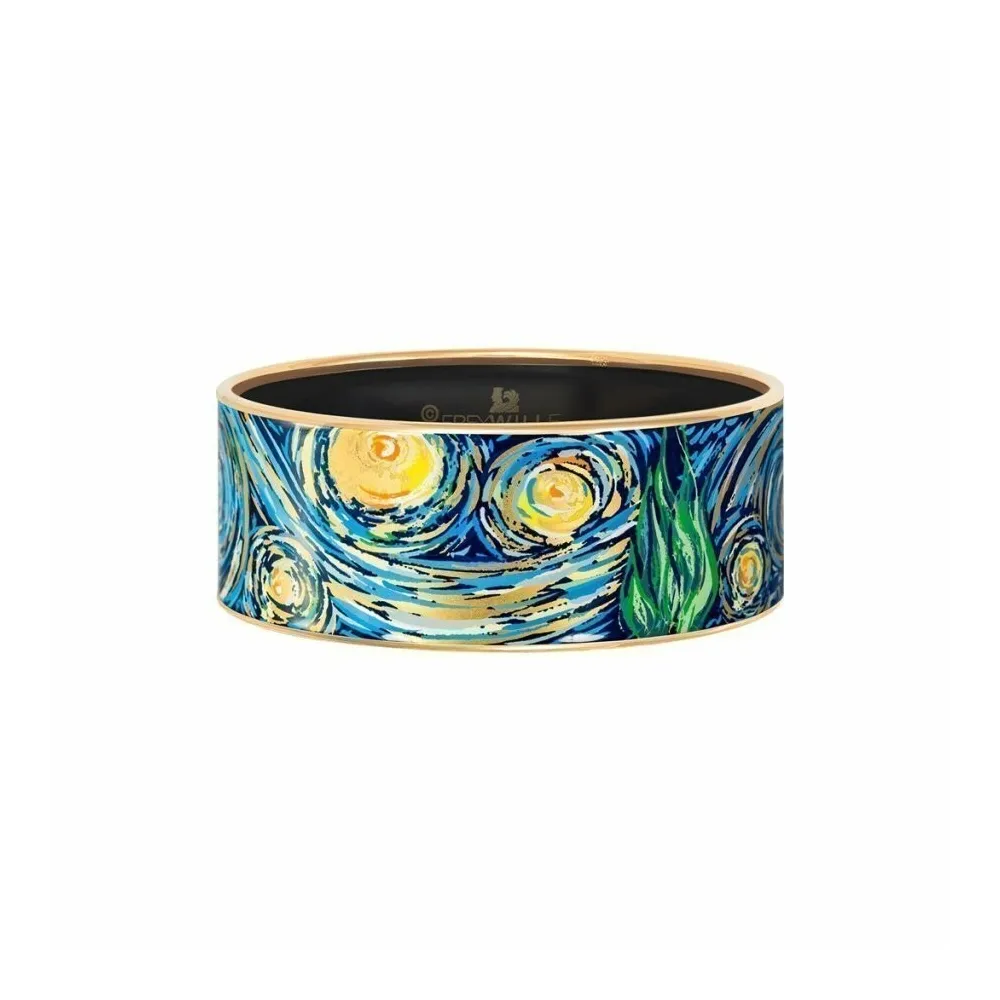 Photo présentant l’intégralité du Freywille Bracelet Cerclé Donna Hommage À Vincent Van Gogh