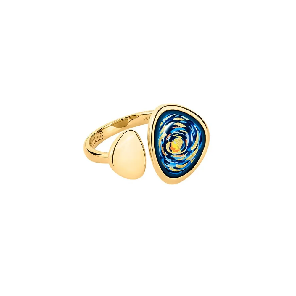 FREYWILLE BAGUE OPEN PEBBLE 16,5 MM HOMMAGE À VINCENT VAN GOGH